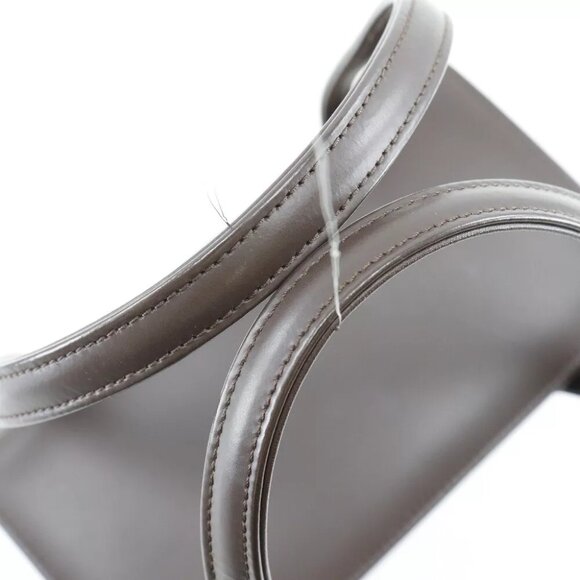 BURBERRY box Handbag Nova Check Brown Calfskin Women - Picture 6 of 9